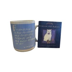 Gift - Forever and Always Friendship Mug & Book - Shoebox Greetings - NOB